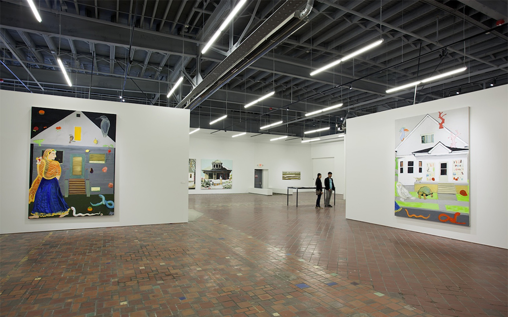 Installation view of Nancy Mitchnick’s ‘Uncalibrated’ at MOCAD, 2016